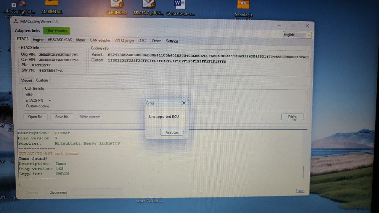 MMC Error PHOTO
